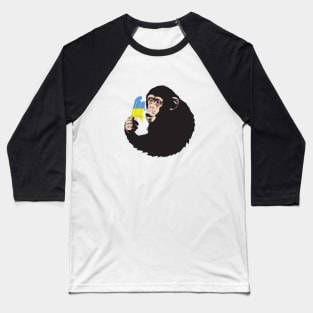 Oooooz Chimp Baseball T-Shirt